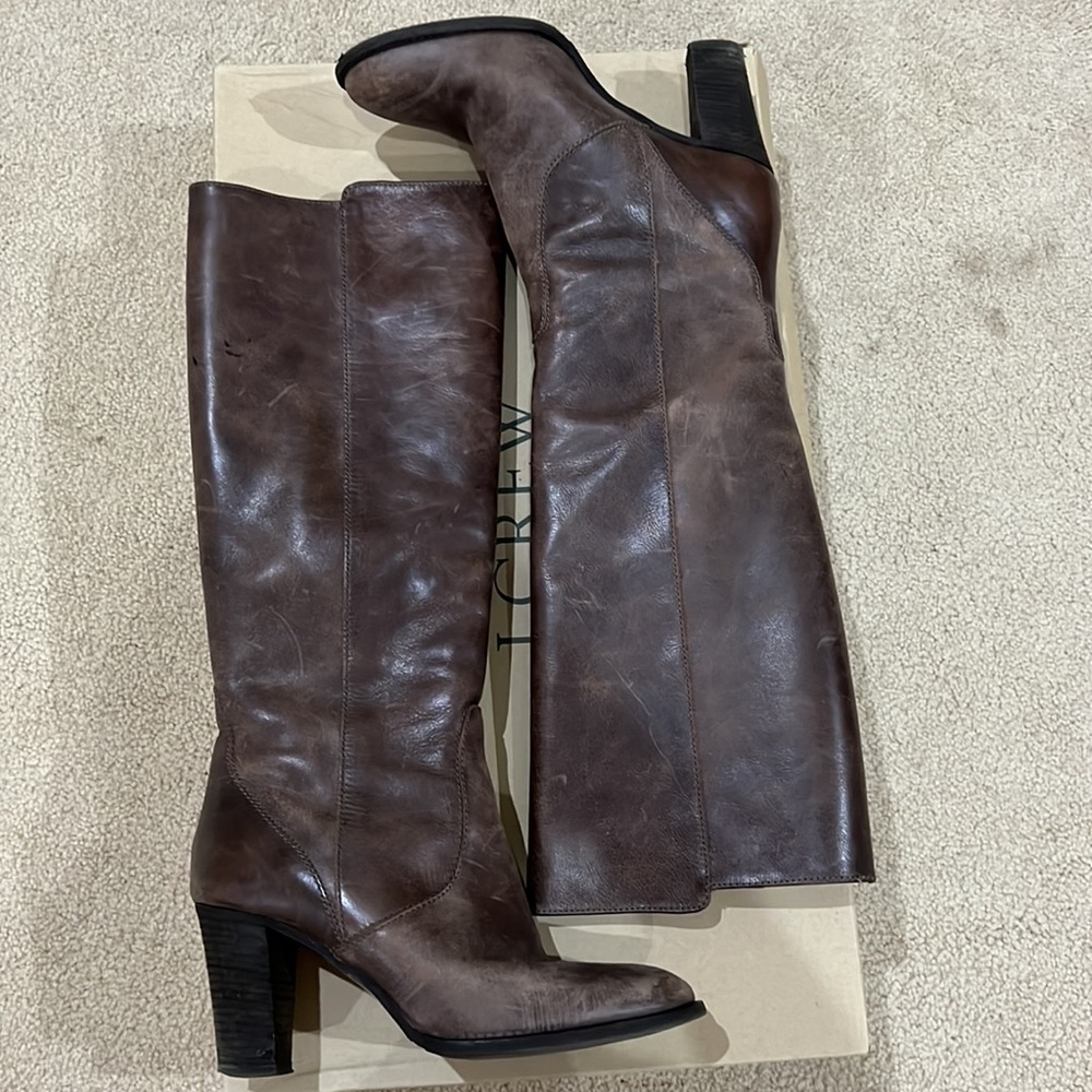 J.crew knee high boots. Size 7